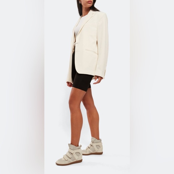Isabel Marant Shoes - Isabel Marant ClassicBobby Buckee Chalk/Light grey High-Top Sneakers sz EU39/US9